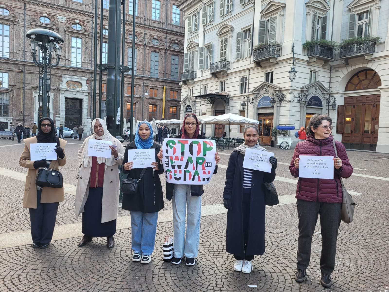 Sudan solidarity march in Toronto